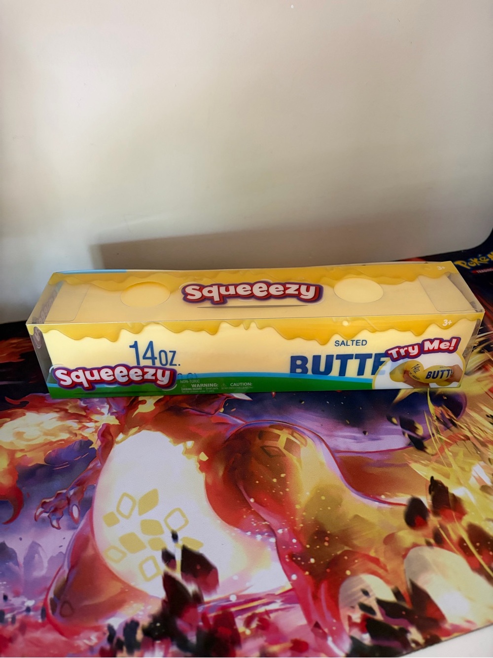 Squeezy Salted Butter Toy - Yellow Packaging